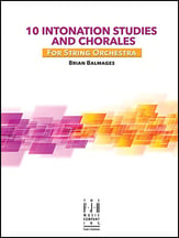 10 Intonation Studies and Chorales Orchestra sheet music cover